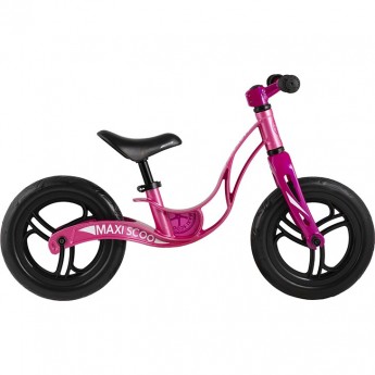 Беговел детский MAXISCOO "ROCKET" (2022), Стандарт Плюс, колеса ЭВА 12", коралловый