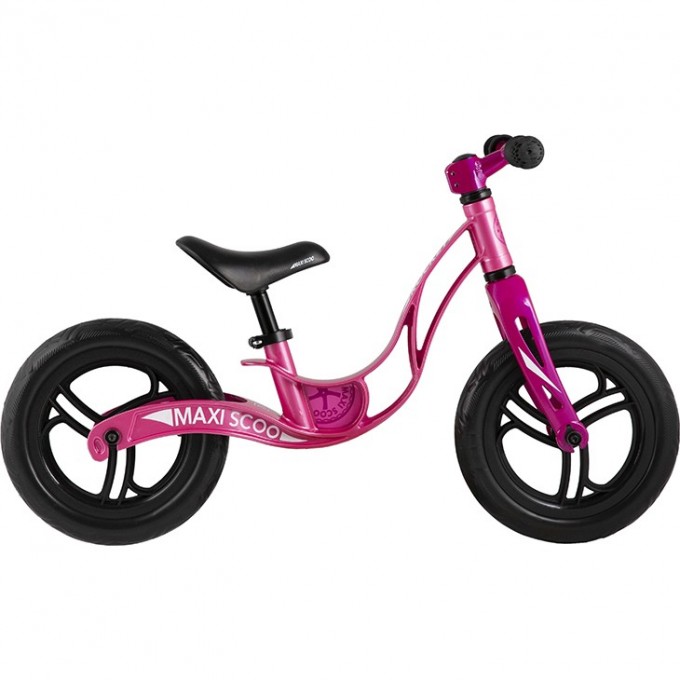 Детский Беговел MAXISCOO ROCKET Стандарт Плюс, Коралловый, с Корзиной (2022) MSC-R1215-BS