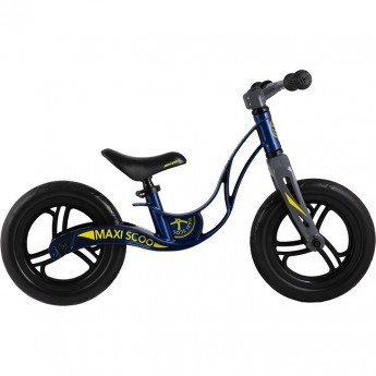 Детский Беговел MAXISCOO ROCKET Стандарт Плюс, Синий, с Корзиной (2022)
