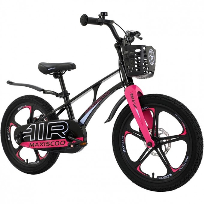 Детский Двухколесный Велосипед, Серия "Air", Делюкс, 18", Обсидиан (2023) MSC-A1824D