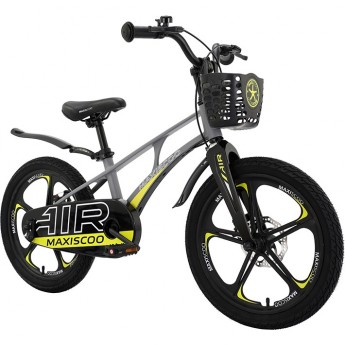 Детский Двухколесный Велосипед, Серия "Air", Делюкс, 18", Серый Матовый (2023) Детский Двухколесный Велосипед, Серия "Air", Делюкс, 18", Серый Матовый (2023)
