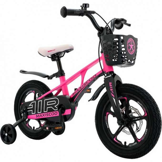 Детский Двухколесный Велосипед, Серия "Air", Делюкс Плюс, 14", Розовый Матовый (2023) MSC-A1426D