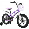 Детский Двухколесный Велосипед, Серия "Air", Делюкс Плюс, 16", Фиолетовый Матовый (2023) MSC-A1625D