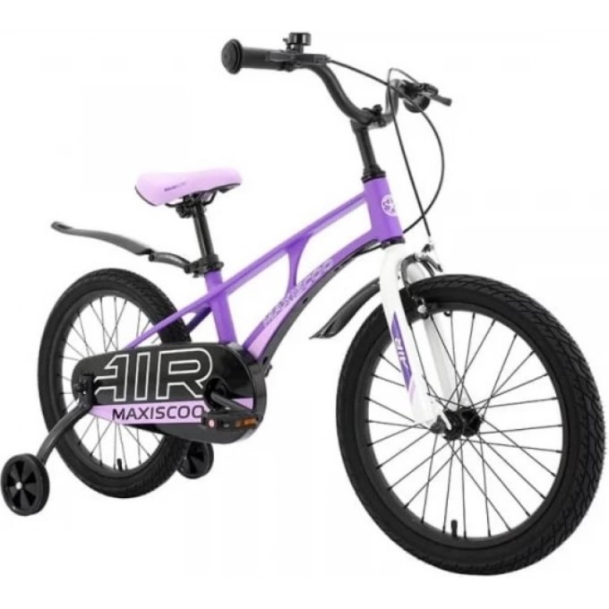 Детский Двухколесный Велосипед, Серия "Air", Стандарт, 18", Фиолетовый Матовый (2023) MSC-A1825