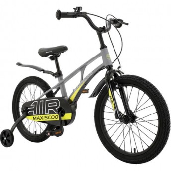 Детский Двухколесный Велосипед, Серия "Air", Стандарт, 18", Серый Матовый (2023) Детский Двухколесный Велосипед, Серия "Air", Стандарт, 18", Серый Матовый (2023)