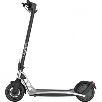 Электросамокат MAXISCOO H10-PRO, серебро, с магниевой рамой и светящейся платформой (2023)