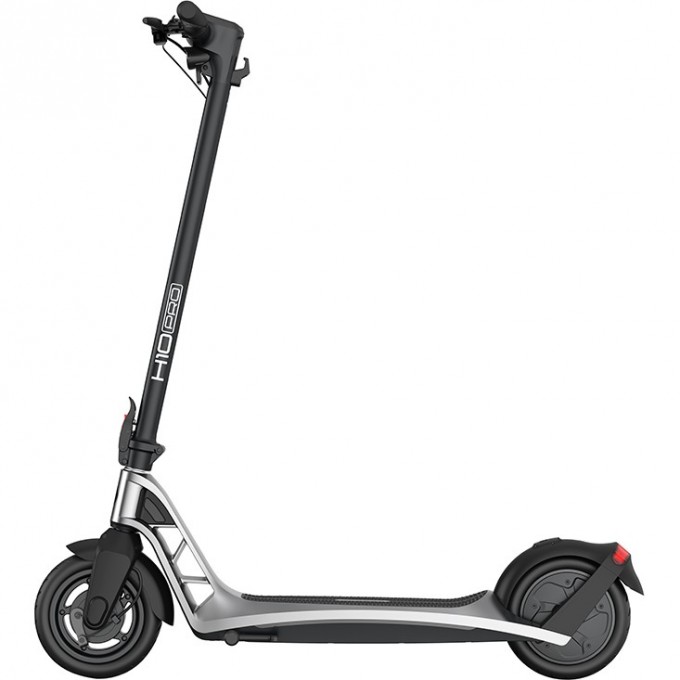 Электросамокат MAXISCOO H10-PRO, серебро, с магниевой рамой и светящейся платформой (2023) MSC-H10-02