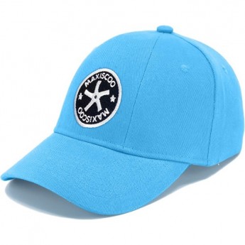 Кепка с козырьком MAXISCOO MS-CAP-3-5254-BL голубая