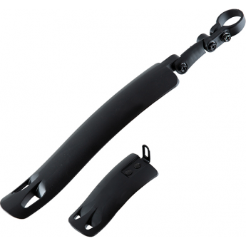 Комплект Велосипедных Крыльев MAXISCOO 16", Черный (2023)