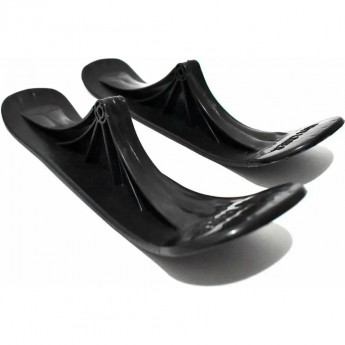 Набор лыж MAXISCOO для двухколесного самоката, пластик, черный, 2 шт. в наборе