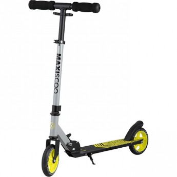 Самокат 2-х колесный MAXISCOO "A1-145" (2022), желтый