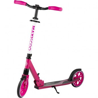 Самокат 2-х колесный MAXISCOO "A1-205" (2022), розовый