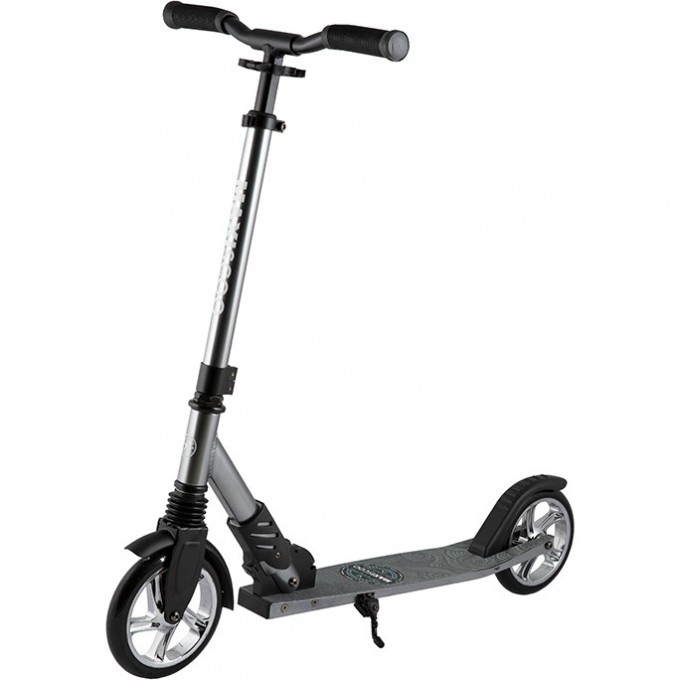 Самокат 2-х колесный MAXISCOO "A2-180" (2022), черный MSC-A180-2BL