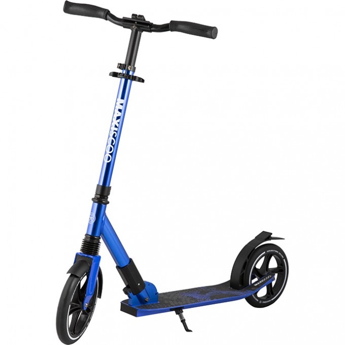 Самокат 2-х колесный MAXISCOO "A2-230" (2022), металлик синий MSC-A230-2MB