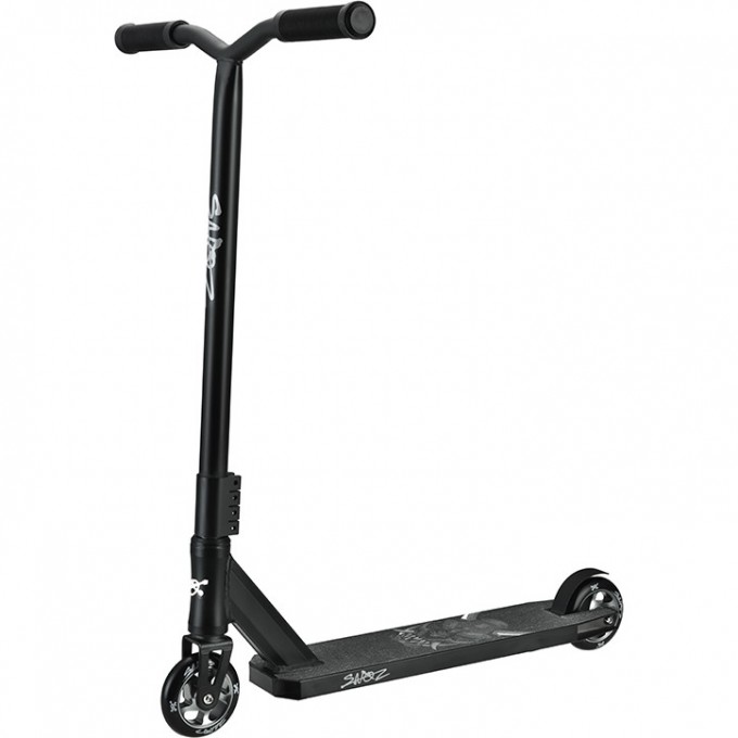 Самокат 2-х колесный трюковой MAXISCOO "HELLBOY" (2022), черный SN-MC21-100BL