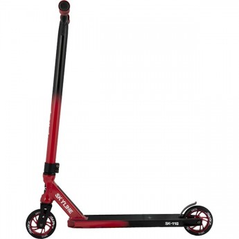 Самокат 2-х колесный трюковой MAXISCOO "SKYLINE-110" (2021), красный
