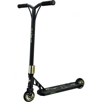 Самокат 2-х колесный трюковой MAXISCOO "VENOM" (2022), желтый