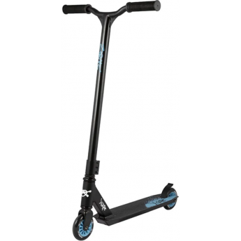 Самокат 2-х колесный трюковой MAXISCOO "XCAPE-100" (2021), с лыжами, синий