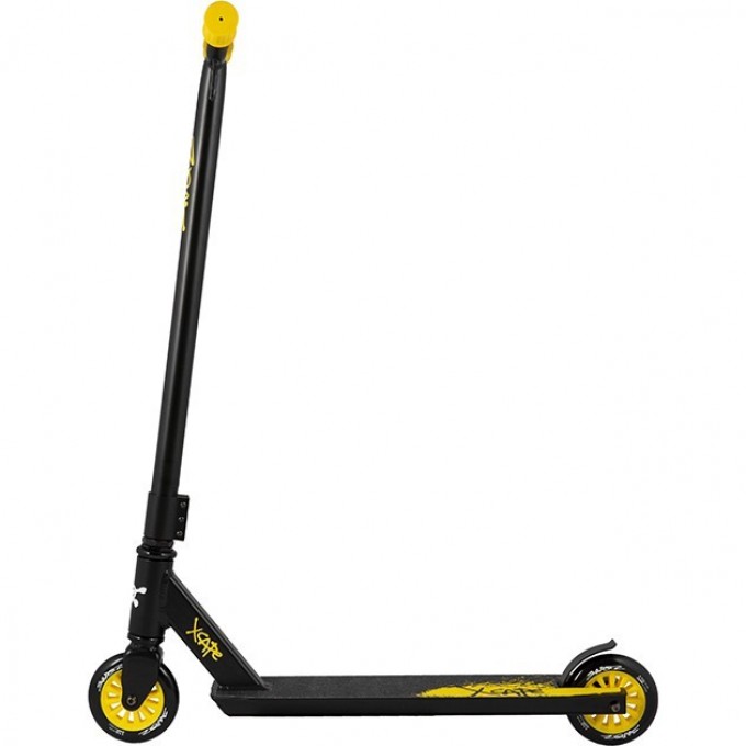 Самокат 2-х колесный трюковой MAXISCOO "XCAPE-110" (2021), желтый SN-XC110-Y