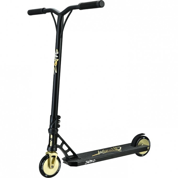 Самокат 2-х колесный трюковой MAXISCOO "LEGEND" (2022), желтый  SN-MC25H-120Y