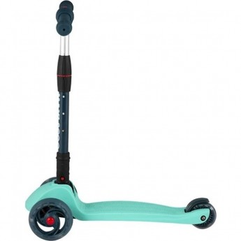 Самокат 3-х колесный MAXISCOO "BABY DELUX" (2021), складной, со светящимися колесами, мятный