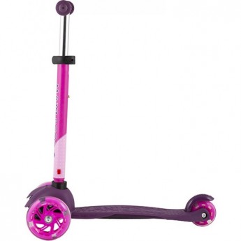 Самокат 3-х колесный MAXISCOO "BABY" (2021), со светящимися колесами, фиолетовый