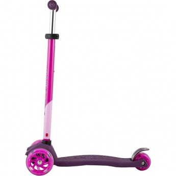 Самокат 3-х колесный MAXISCOO "JUNIOR" (2021), со светящимися колесами, фиолетовый Самокат 3-х колесный MAXISCOO "JUNIOR" (2021), со светящимися колесами, фиолетовый