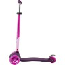 Самокат 3-х колесный MAXISCOO "JUNIOR" (2021), со светящимися колесами, фиолетовый MSC-J082002