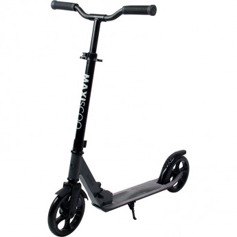 Самокат MAXISCOO "RIVER", Серый, с Корзиной (2023)