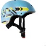 Шлем MAXISCOO детский, размер M, голубой с рисунком MSC-H092003M
