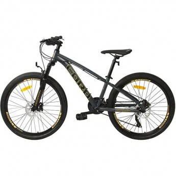 Велосипед 2-х колесный MAXISCOO "CORD HORIZON" (2023), 24 Скорости, 26", Ростовка 17'', серый матовый