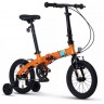 Велосипед детский складной MAXISCOO "S007" СТАНДАРТ 14'' Оранжевый (2024) MSC-007-1403