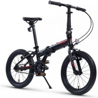 Велосипед детский складной MAXISCOO "S009" 16'' Черный (2024) Велосипед детский складной MAXISCOO "S009" 16'' Черный (2024)