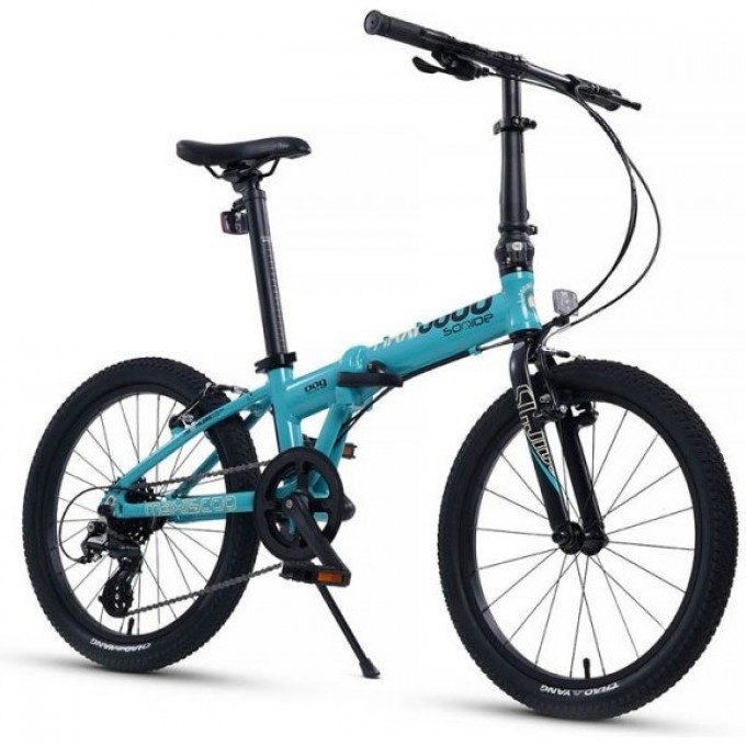 Велосипед детский складной MAXISCOO "S009" 20'' Синий (2024) MSC-009-2004