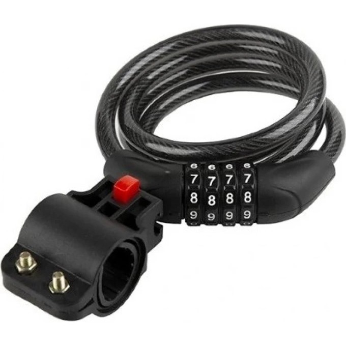 Замок MAXISCOO велосипедный кодовый, 10х1200мм MSC-KL092002D